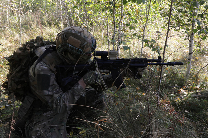 Спецназ подорвал колонну техники противника под Новосибирском