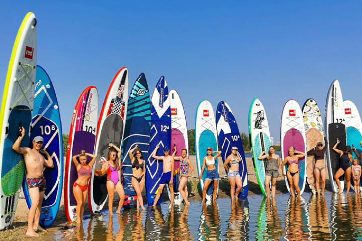 Мода на SUP-серфинг захлестнула Новосибирск:  как  выбрать  доску 