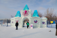 «Ледовый городок» в Новосибирске досрочно закрылся