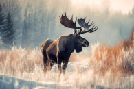 Ежегодную «перепись» лосей и косуль провели в Новосибирской области