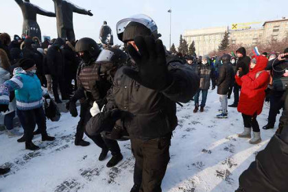 Что происходило в центре Новосибирска 23 января 