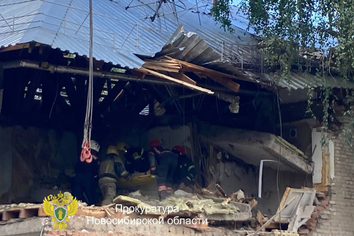 Тело мужчины нашли в завалах взорванного дома под Новосибирском