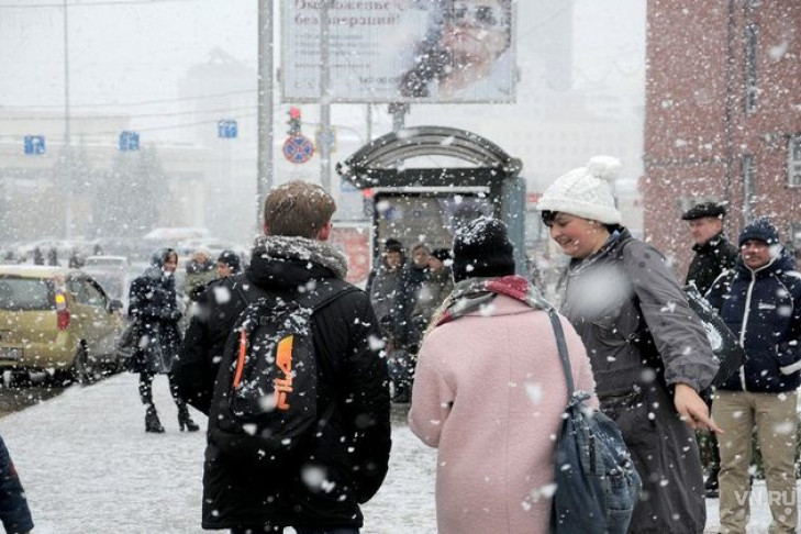 Погода в Новосибирске: тепло и снегопады до конца ноября
