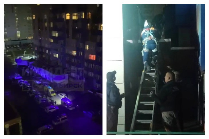 Молодая девушка разбилась во дворе многоэтажки в Новосибирске