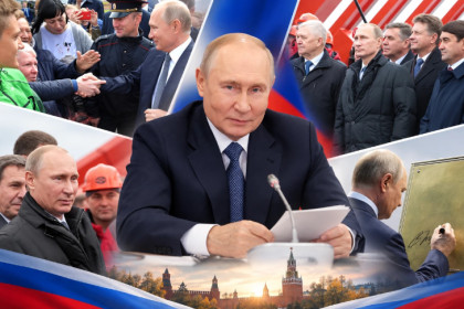 В Новосибирске 94 Путина отмечают день рождения Президента
