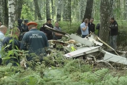 Катастрофа частного самолета в небе над Новосибирском - подробности
