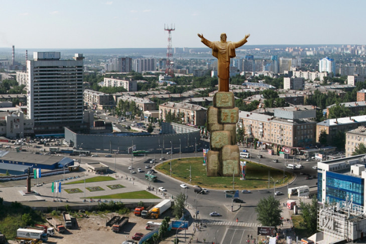 80-метрового Христа от Зураба Церетели могут установить в Новосибирске