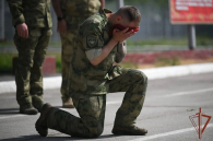 Братство краповых беретов пополнили пять военнослужащих в Искитиме