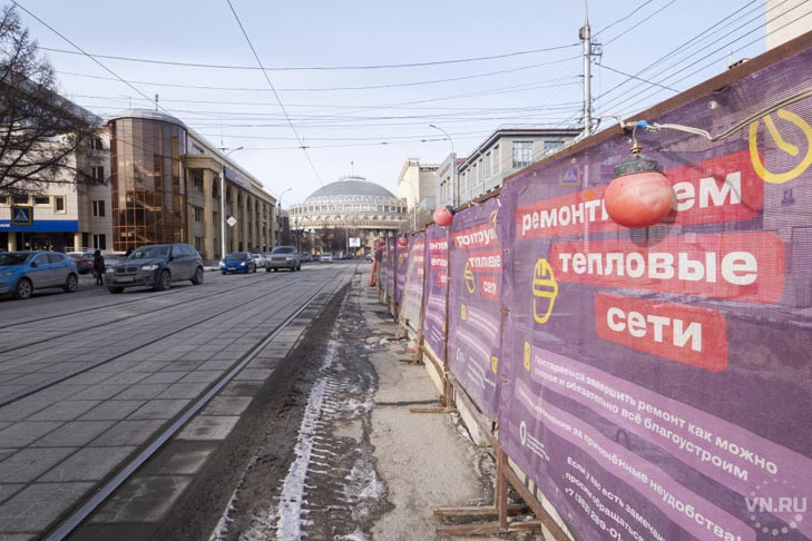 В апреле в Новосибирске стартует масштабный ремонт теплосетей