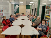 Убинские женщины прониклись творчеством Алфёровой