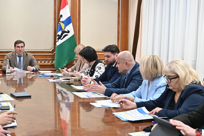 Герои НовоCибири поздравили жителей области с наступающим Новым годом