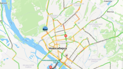 Трёхкилометровая пробка образовалась в Заельцовском районе Новосибирска