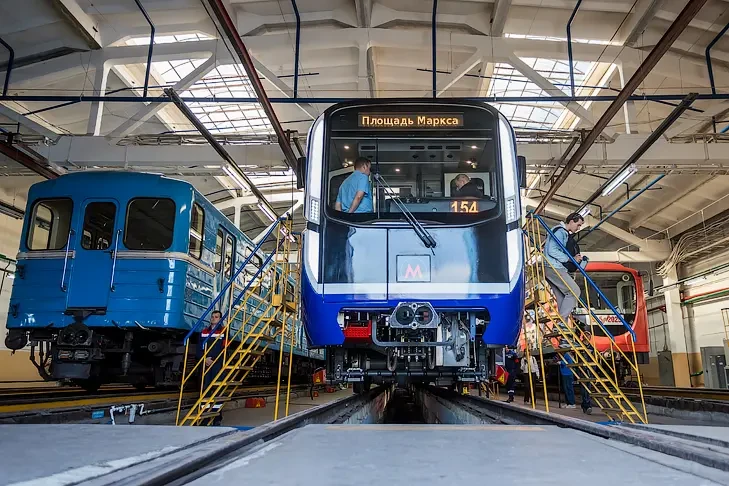 Метросостав «Ермак» выйдет на линию Новосибирского метро 15 октября