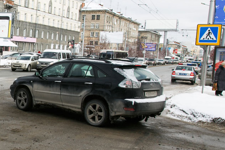 Салатовые дорожные знаки появятся в Новосибирске