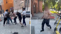 Новосибирцы устроили драку с молотком в центре города