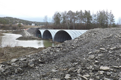 Мост через реку Ик под Искитимом обещают достроить к лету 2021