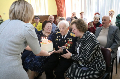 В регионе ветерану Великой Отечественной войны исполнилось 100 лет