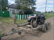 Мотоцикл из д. Георгиевка Новосибирской области отправился в зону СВО