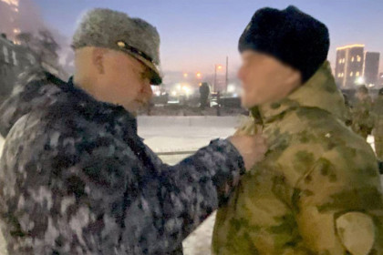 Награды за участие в СВО получили сотрудники Росгвардии в Новосибирске