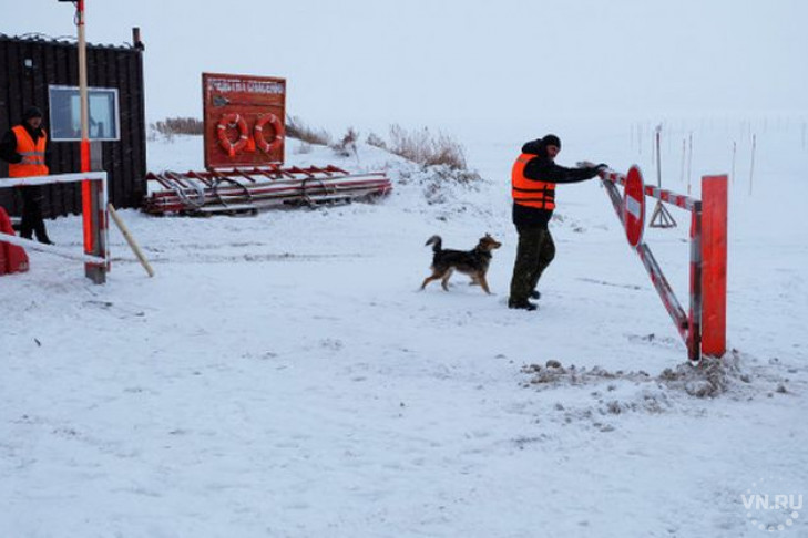 Ледовые переправы открыли в Ордынском районе 