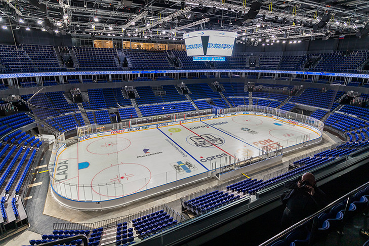 ЛДС «Сибирь-Арена» откроется матчем хоккейных сборных России и Беларуси