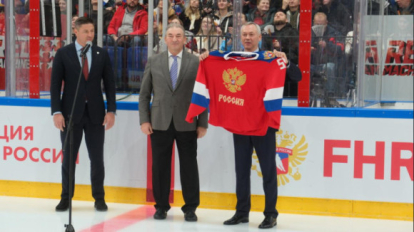 Андрей Травников и Владислав Третьяк открыли Кубок Первого канала в Новосибирске