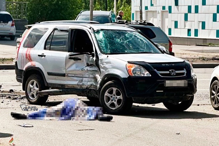 Мотоциклист погиб в ДТП на улице Выборной Новосибирска