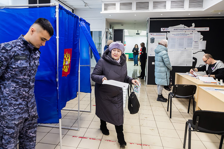 Явка в Новосибирской области на выборах президента более 1,2 миллиона человек