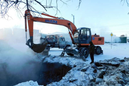 Жители Линево третьи сутки замерзают в минус 35 из-за аварии
