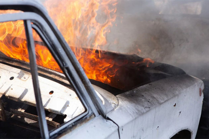 230 машин сгорели в Новосибирской области