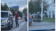 ДТП с мотоциклом и Лексусом произошло в Новосибирске