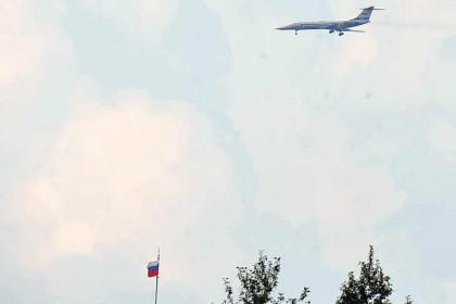 Самолет по прозвищу «Буратино» кружил над Новосибирском