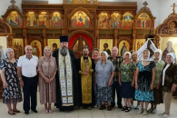 В Усть-Тарке отметили юбилей района соборной молитвой