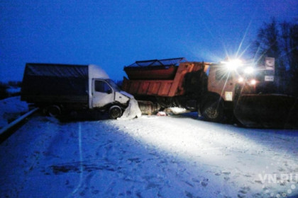 Водитель «Мерседеса» врезался в КАМАЗ и трактор: есть погибшие 