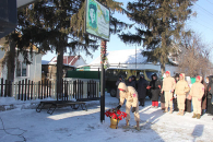 В Венгерово прошла акция памяти Героя Советского Союза