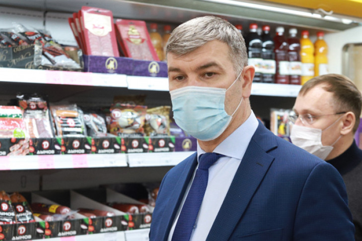 Министр не нашел высоких цен на продукты в магазинах Новосибирска 