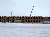 Новый культурно-досуговый центр для жителей Чулыма возводят по госпрограмме