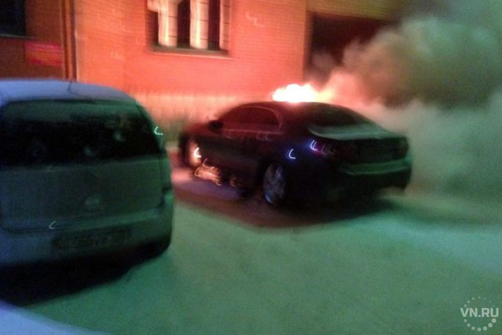 Honda Accord директора УК «Домсервис» подожгли в Новосибирске 