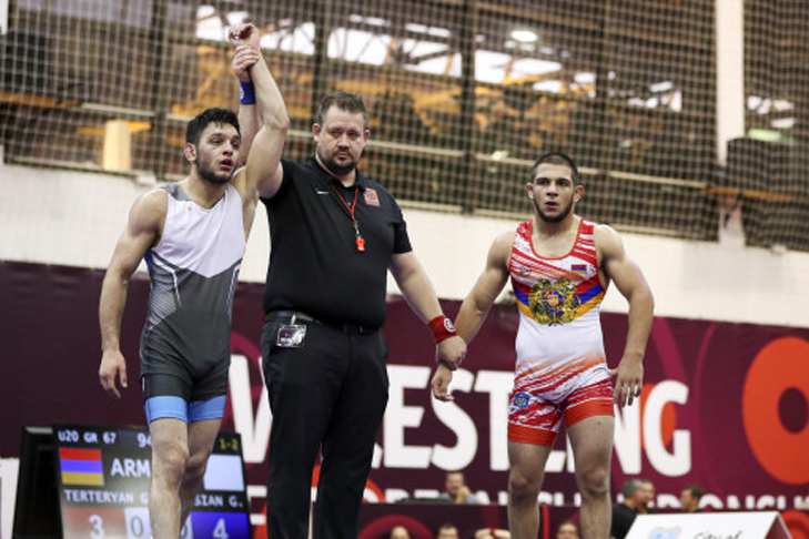Новосибирец Грайр Оганесян стал чемпионом Европы по греко-римской борьбе