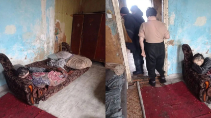 Семья инвалидов из Новосибирской области живёт в грязи и разрухе