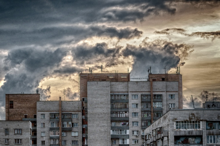 О режиме «черного неба» на выходных предупредили новосибирцев