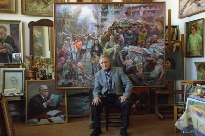 95 лет исполняется народному художнику Вениамину Чебанову