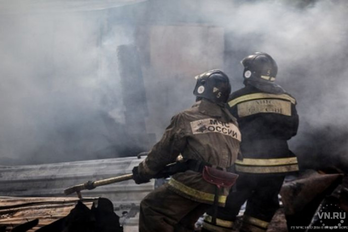 В пожаре на Блюхера в Новосибирске погиб 11-летний мальчик