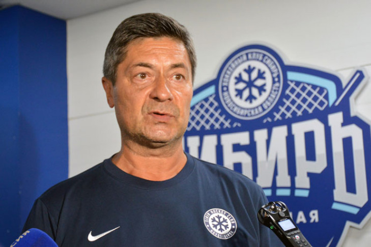 Главный тренер ХК «Сибирь» прокомментировал вакцинацию команды