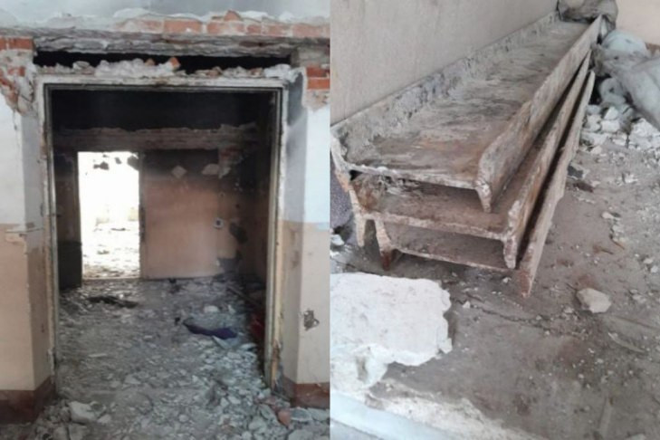 Охотники за металлом атаковали исторические здания военного городка в Новосибирске
