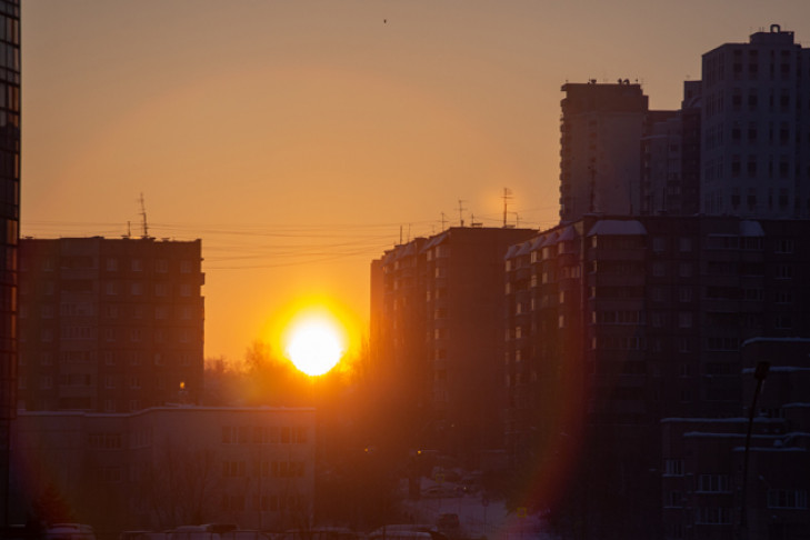 «Пузырь тепла» накрыл в февральские морозы Новосибирск