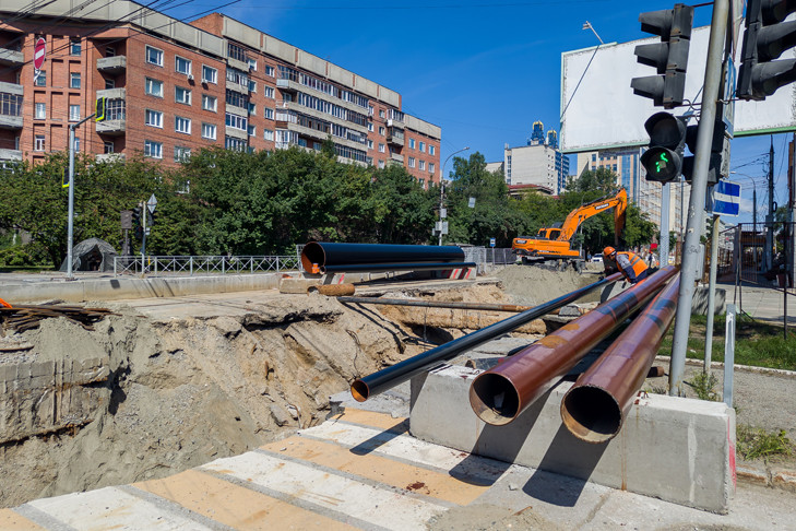 Жесткий контроль над устранением разрытий вводят в Новосибирске