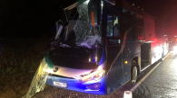 Рейсовый автобус врезался в грузовик под Новосибирском — погиб пассажир
