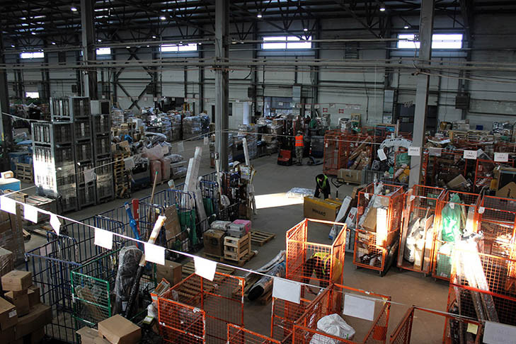 Крупная российская служба доставки ускорит время обработки грузов