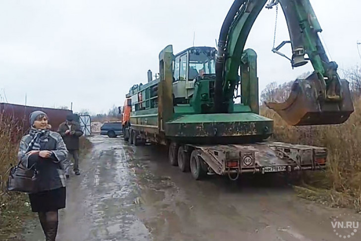 Защитники новосибирского болота пострадали в схватке со строителями